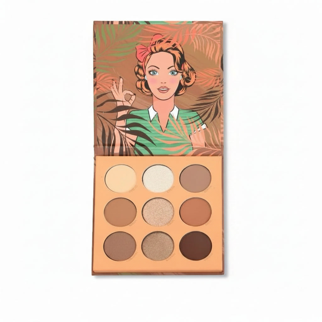 Highly Pigmented 9-Colour Eyeshadow Palette – Himalayas