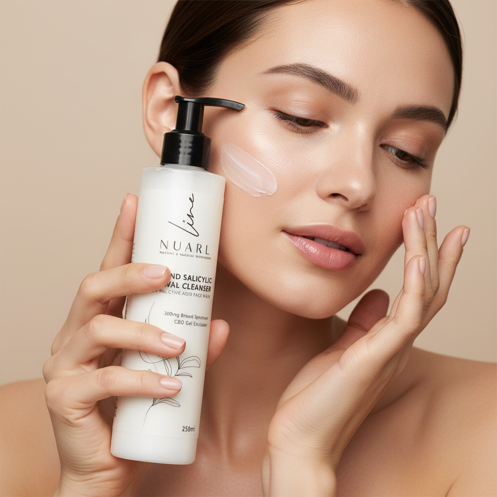 Nuarl Salicylic Wash Application